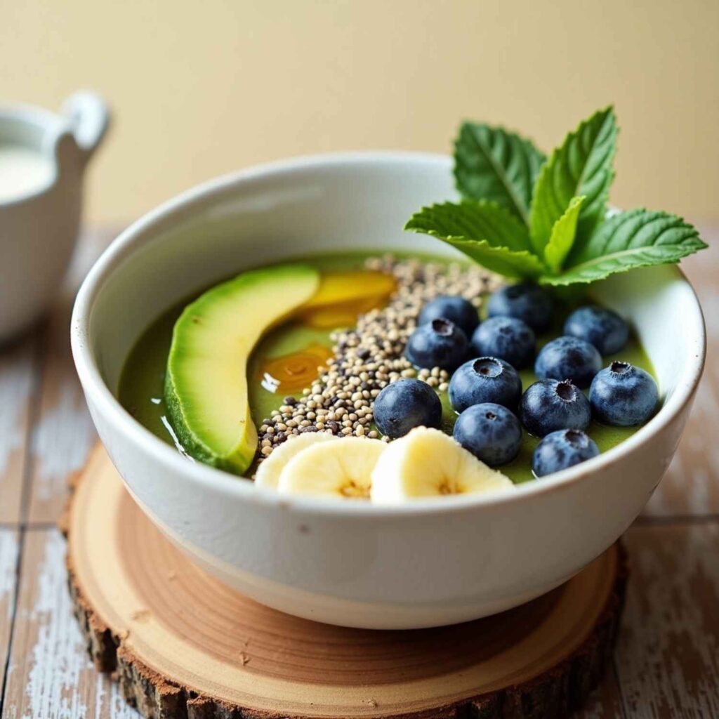 Green Detox Smoothie Bowl