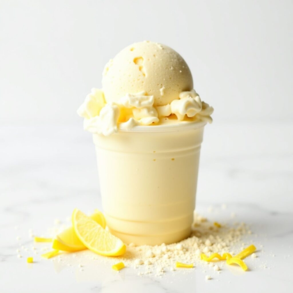 Lemon Protein Ice Cream