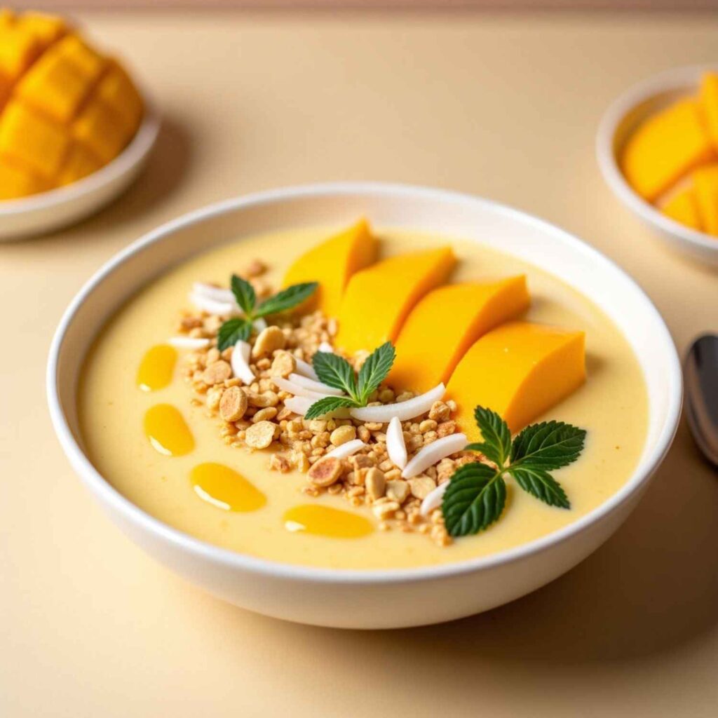 Mango Coconut Cream Bowl