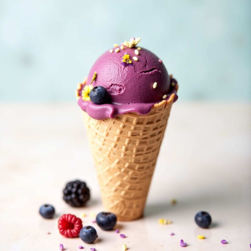 Protein-Packed Acai Ice Cream