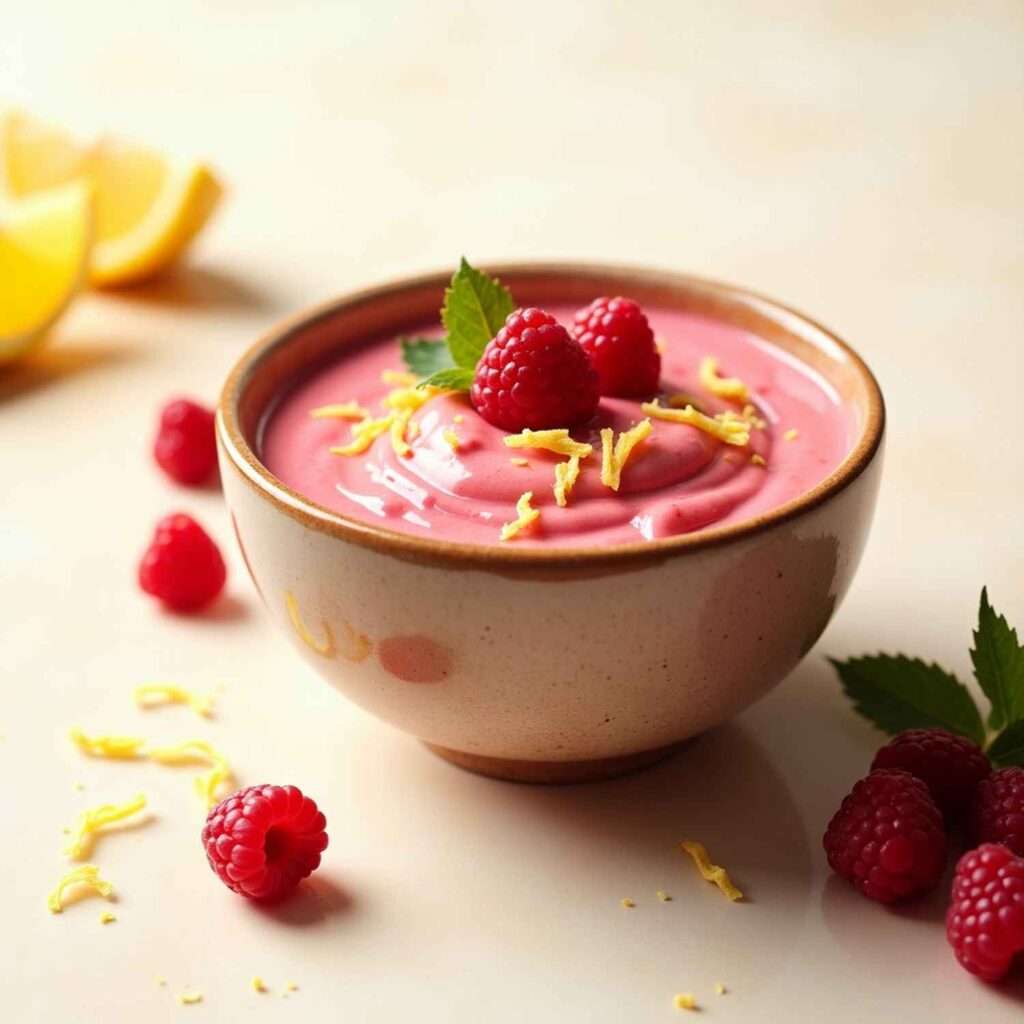 Raspberry Lemon Zest Bowl