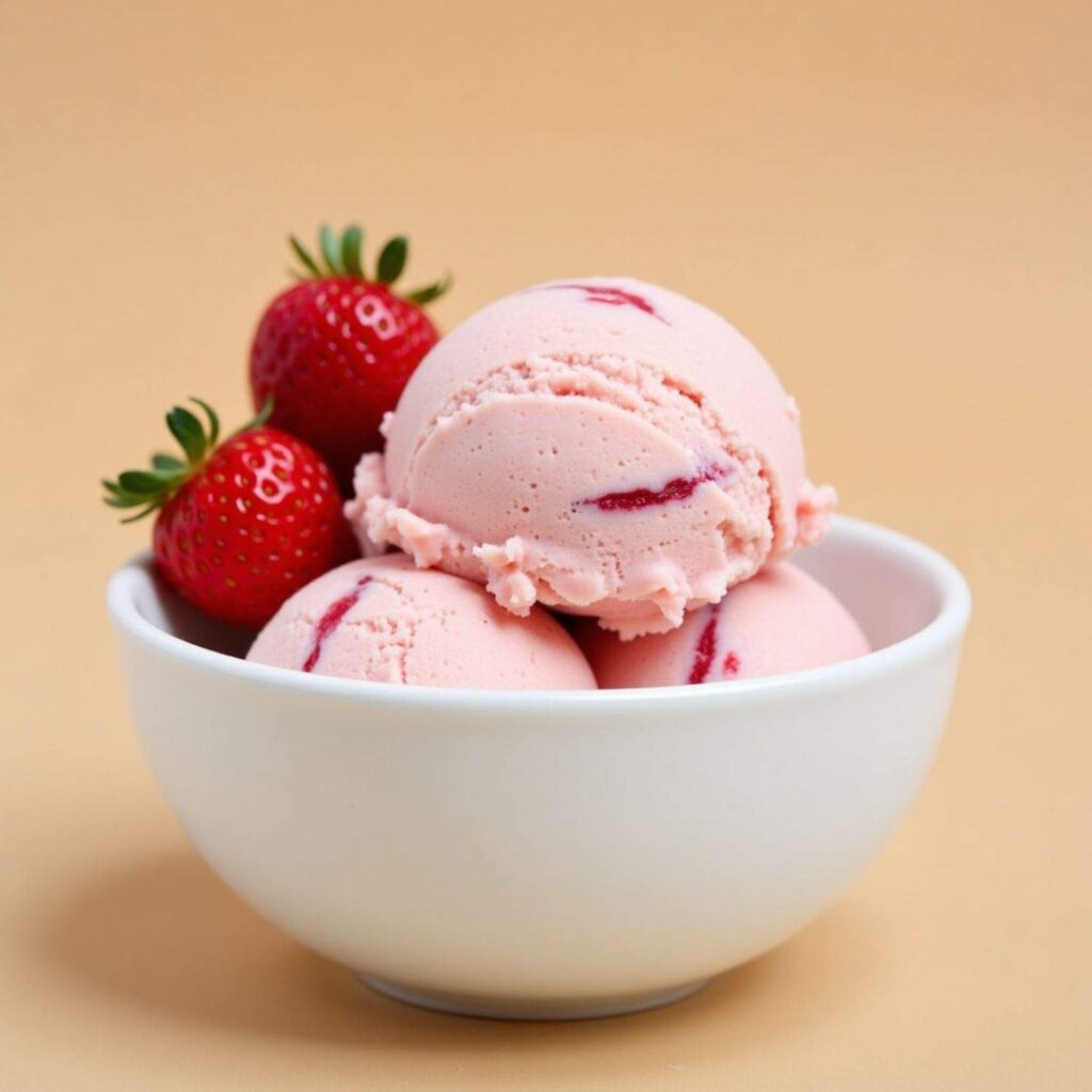 Strawberries & Cream Gelato